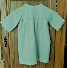 AMISH GIRL'S LIGHT GREEN 2 PIECE DRESS-HANDMADE 24'' BUST 20'' LONG