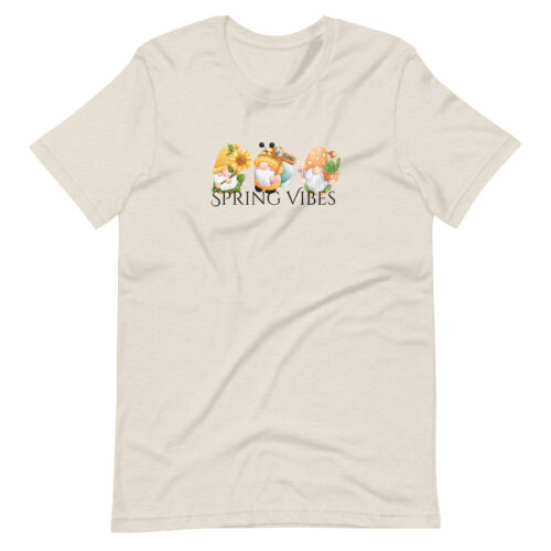 Spring Vibes Women's Crew Neck Short Sleeve Shirt - Picture 11 of 14