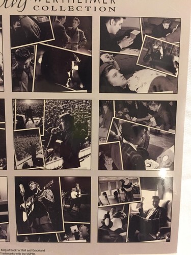 2008 ELVIS Wertheimer Collection 16 Month Wall Calendar Music NIP Black & White - Picture 4 of 4