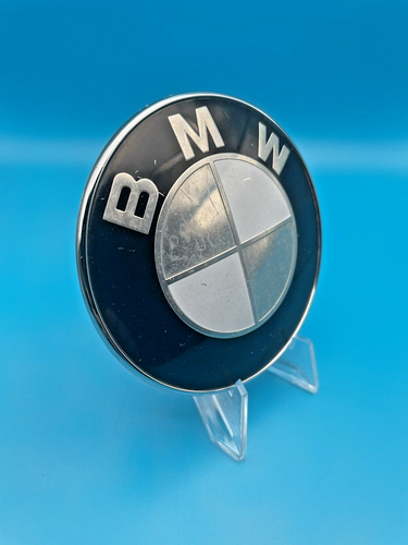 FOR BMW E70 E83 E46 E36 E39 E90 E34 E30 X3 X5 Front 82mm Front Hood Emblem - Picture 3 of 7