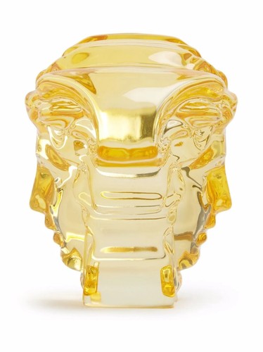 NUEVO PISAPAPELES VERSACE ROSENTHAL *MEDUSA LUMIERE* ÁMBAR Cristal Medusa 4" - Imagen 6 de 13