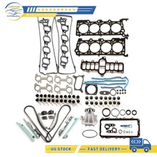 For 01 Ford Crown Victoria 4.6L Engine Full Gasket Set Engine Water Pump