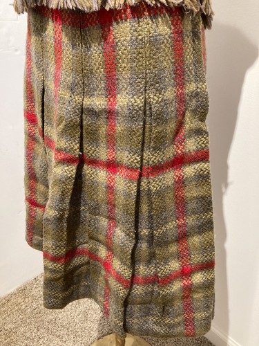 VTG 1960s JUNIORITE of NEW YORK PLAID SCHOOL GIRL VEST -PLEATED SKIRT SET - Picture 5 of 8