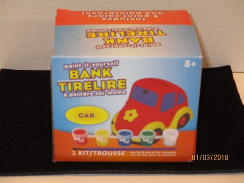 Paint Your Own Ceramic Bank Kit - Kids Arts & Crafts, Piggy Bank, Design & Paint - Picture 12 of 32