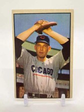 Paul Minner 1953 Bowman #71 Chicago Cubs VG