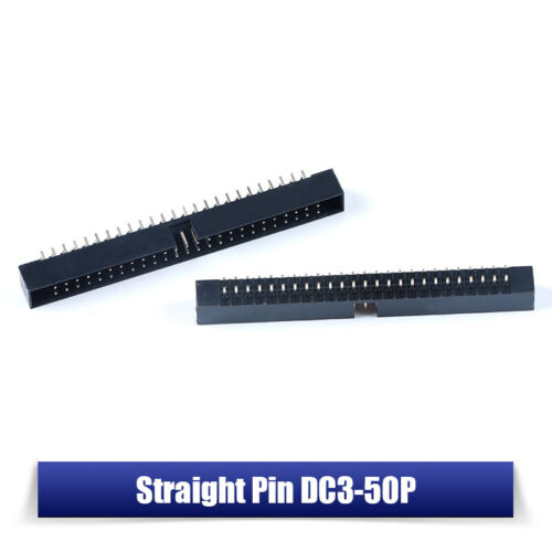 DC3 paso 2,0 mm pin recto cinta plana enchufe conector PCB IDC 6-50 pines - Imagen 21 de 21