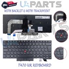 Clavier d'ordinateur portable britannique pour Lenovo Thinkpad T470 T480 A475 avec trackpoint + rétroéclairé