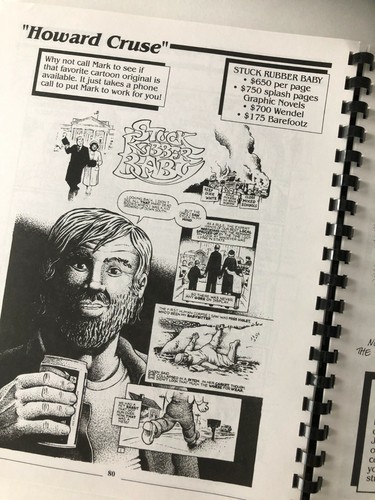 Mark J. Cohen CATALOG OF ORIGINAL CARTOON ART Vol. 1 + letter - RARE - Picture 9 of 10