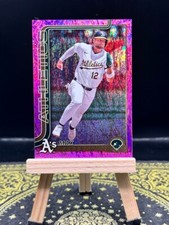 2025 Topps Series 1 Baseball - Max Schuemann - Pink Holo Foil -305 