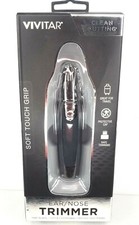 Vivitar Ear Nose Hair Trimmer Stainless Blades Battery Operated Portable