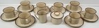 C) Serving for 8 Japan Stoneware Farmhouse Coffee Mugs Saucers Sugar and Creamer