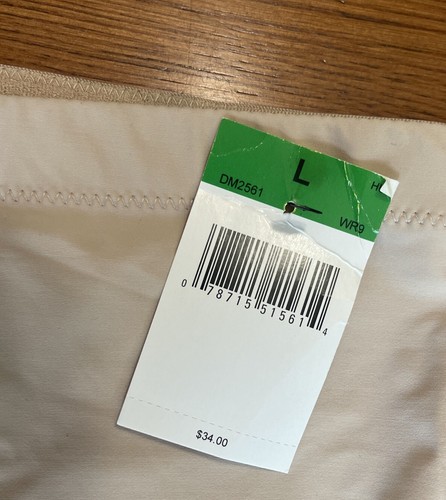 Maidenform Women's Light Control High-Waist Thigh Slimmer DM2561 NUDE SIZE L NWT - Picture 2 of 3