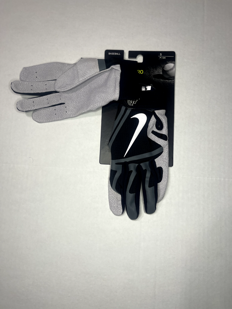 New Black Nike Huarache Pro Baseball Batting Gloves Size Small