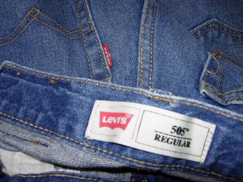 Levi's SIZE 8 Levi's 505 Regular Bermuda Jean Shorts PreOwned Great Condition - Picture 6 of 7