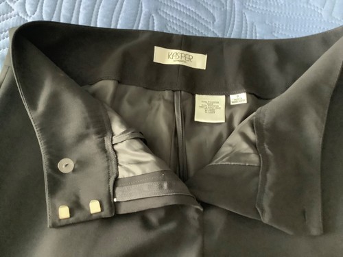 “NEW” KASPER DRESS PANTS Size 8 Classic Fit Straight Leg Suit Separates - Picture 3 of 9