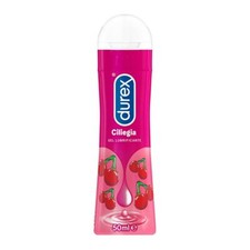 Durex Play Pleasure Gel Very Cherry Gel Lubrificante Intimo Gusto Ciliegia, 50ml