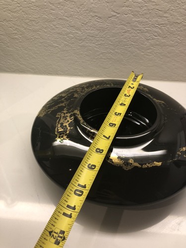 makie style bowl centerpiece japanese black centerpiece - Picture 10 of 11