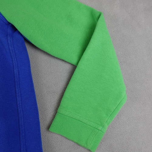 Nike Pullover Hoodie Kids L Multicolor Colorblock Neon Pocket Fleece Pullover - Picture 4 of 21