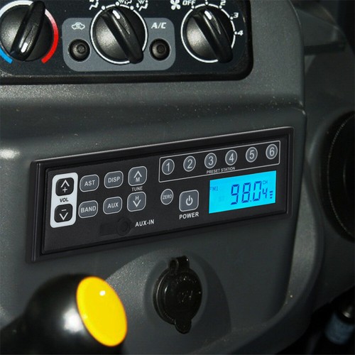 Radio tractor Plug Play Caterpillar AM/FM/cargador auxiliar excavadora coche 12/24 V - Imagen 5 de 12