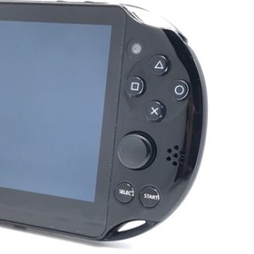 SONY PS Vita PCH-2000 Slim Black Wi-Fi LCD FW:3.70 w/ Charger "Near Mint"