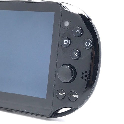 SONY PS Vita PCH-2000 Slim Black Wi-Fi LCD w/ Charger From Japan "Near Mint" - Picture 6 of 11