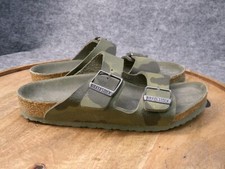 Birkenstock Arizona Kid 34 US 3 Desert Soil Khaki Camo Birko Flor Sandals Buckle