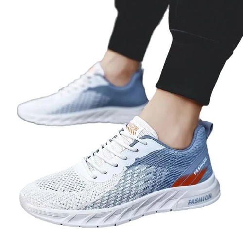 Mens Running Shoes Breathable Knit Sport Cushion Lightweight Casual Gym Sneakers - Bild 11 von 17