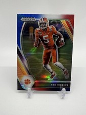 2021 Panini Prizm Draft Red White Blue Prizm Tee Higgins #60