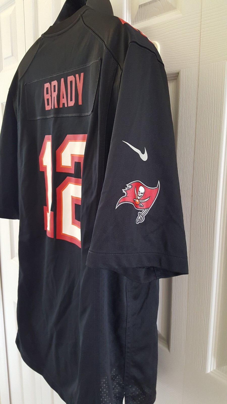 Men's Nike Tom Brady Black Tampa Bay Buccaneers RFLCTV - Limited