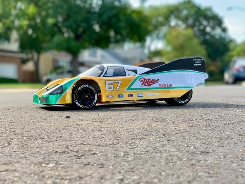 S0621 - Carrozzeria Body RC 1/8 VINTAGE "ALBA"- STORICA PISTA passo 295mm - Picture 2 of 3