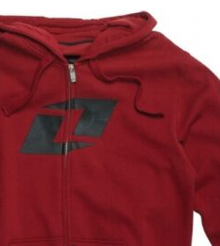 ONE INDUSTRIES YOUTH EXPO HOODIE CARDINAL ROT Reißverschluss KINDER Pullover Motocross - Bild 3 von 4