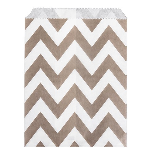 Paper Sweet Bags -Shop Gift Wedding Craft Retro Red Blue Pink Grey Green Chevron - Picture 2 of 36