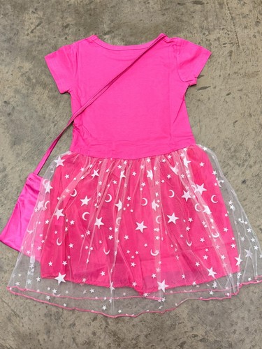 NEW Taylor Swift Girls The Eras Tour Swiftie Rainbow & Stars Dress & Bag Costume - Picture 154 of 168