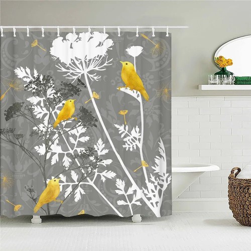 Shower Curtains Bathroom Curtain Bath Curtain with Hooks Shower Curtain - Picture 31 of 46
