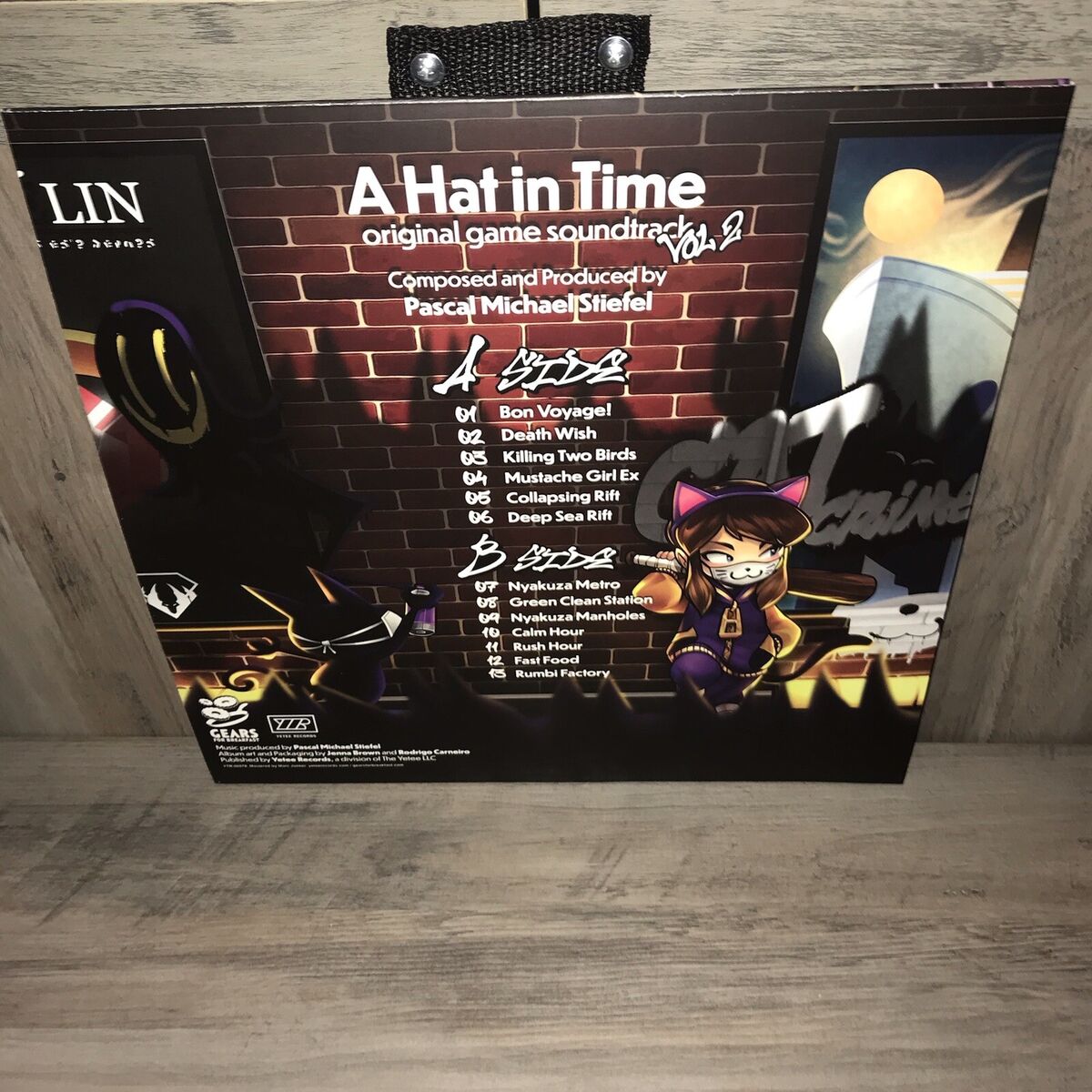 A Hat In Time Vinyl Record Original Soundtrack Volume 2 LP Nyakuza Purple  VGM