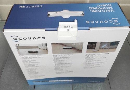 Robot Aspirapolvere Ecovacs Deboot OZMO U2 Lavapavimenti WiFi - USATO COME NUOVO - Foto 6 di 11
