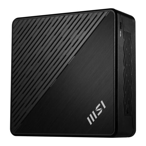 MSI Cubi Quiet fanless mini PC intel N100 8Gb RAM 1TB M.2 SSD Windows 11 Pro - Picture 3 of 4