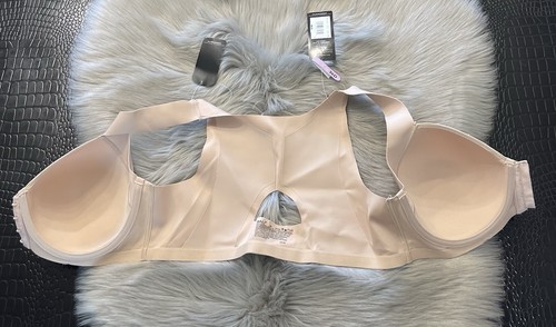 NWT Bali Support Bra Comfort Stretch Straps Size 36D Cool Comfort Fabric Nude - Picture 8 of 12