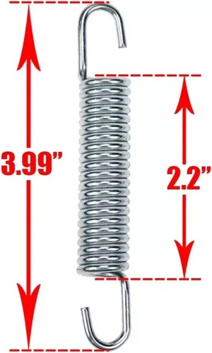 Modengzhe 3 Pcs Motorcycle Kickstand Return Spring Set, Side Stand Spring Brake - Bild 2 von 2