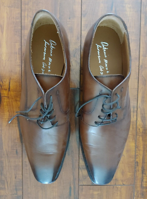 Mens Antonio Maurizi Congac Leather Loafers Antonio Maurizi | Shoes | Mens Antonio Maurizi Congac  main image 3