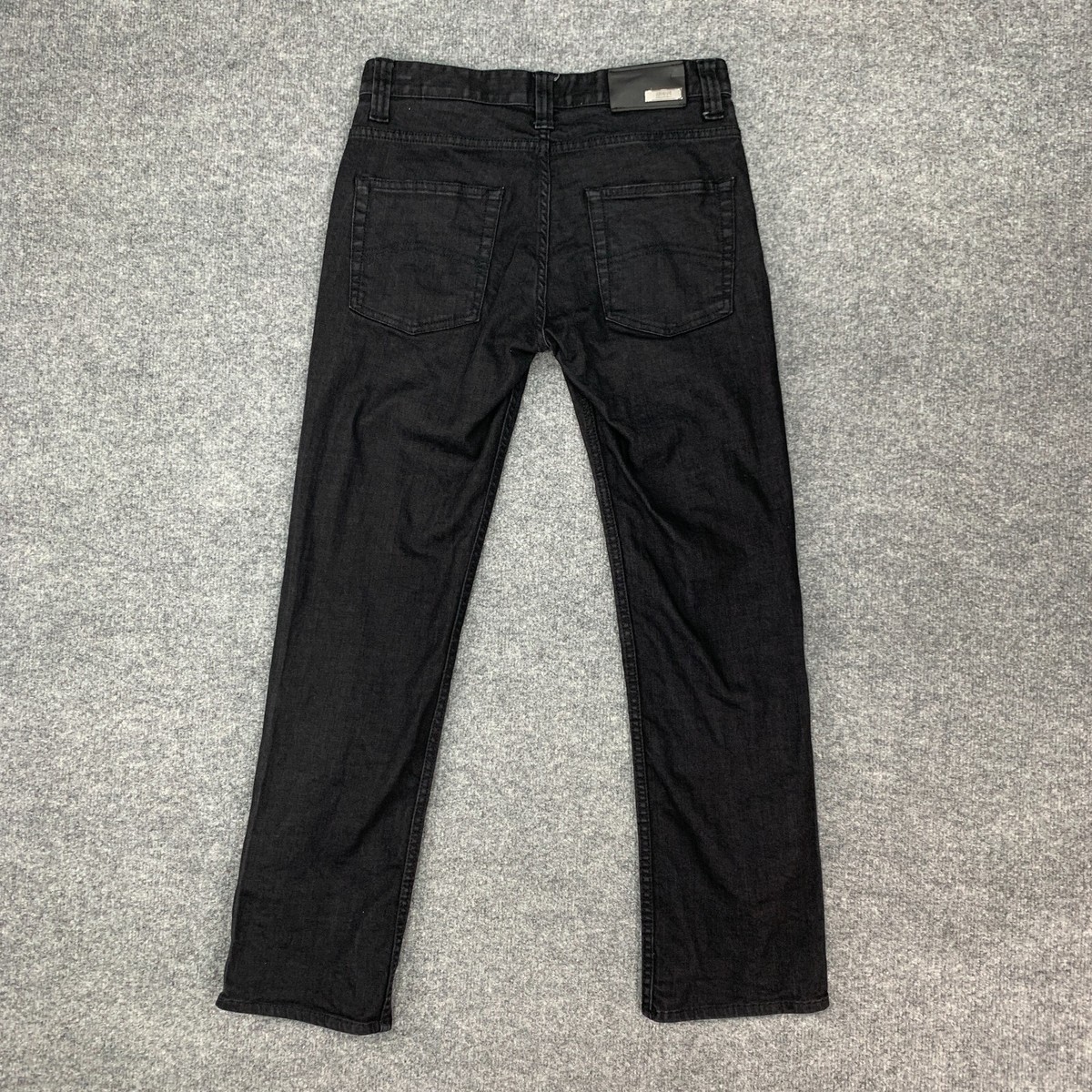 Giorgio Armani ブラックジーンズ　31インチ Armani Collezioni Black Straight Leg Denim Jean. Sz 31 | eBay