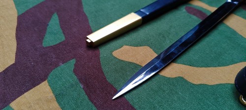 Vintage French France Air Force Officer's Parade Dagger Knife w/ Scabbard BOXED - Picture 8 of 17