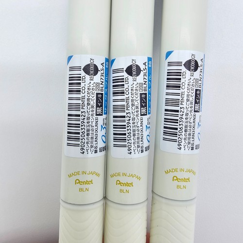 Pentel Energel Clena - 0.3 | Sax Blue Stripe Body + Black Ink | Lot of 3 - NEW - Bild 10 von 10