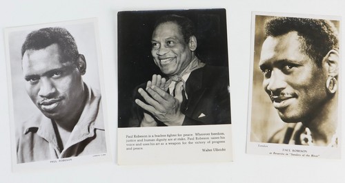Robeson, Paul. (1898–1976) Collection of Ephemera - Picture 3 of 4