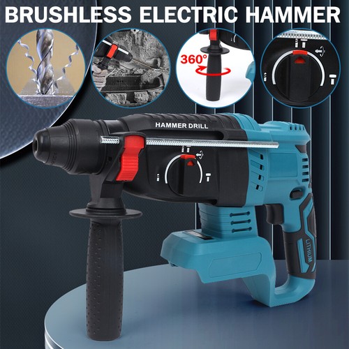 For 18V Makita battery Brushless Cordless Rotary SDS Hammer Impact Drill Body - Picture 5 of 15
