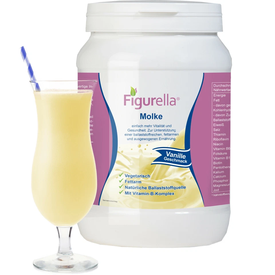 Figurella Molke - Abnehmen mit Süßmolke - Shake zum Trinken - 30 Portionen - Bild 1 von 1