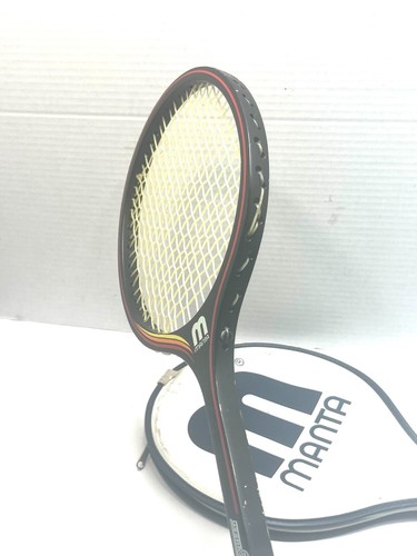 Vintage Manta USSRA Pro Model Wooden Racquet Racket Soviet Badminton - Picture 6 of 7