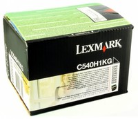Lexmark C54x, X54x C540h1kg High Yield Return Program Toner Cartridge (black), N Lexmark C54x, X54x C540h1kg High Yield Return Program Toner Cartridge (black), N
