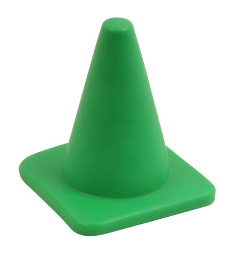 Petit cône souple et large - 10 cm - bleu - vert - rouge - jaune - Imagen 5 de 7