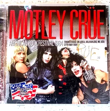MOTLEY CRUE Rare NEW CD '84 KALAMAZOO Shout DEVIL Concert Tour AMERICAN FESTIVAL